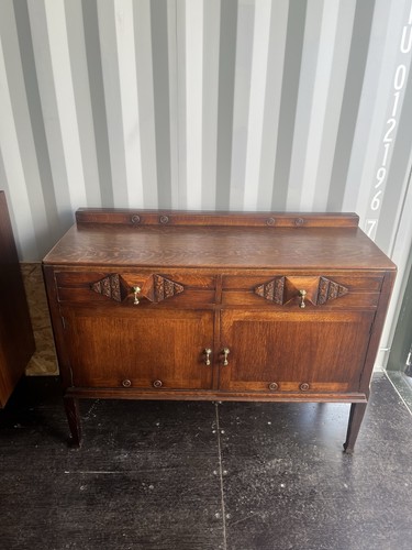 Antique sideboard credenza - sideboard,