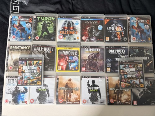 Ps3 game bundle lot games - 20,
