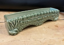 Wade England Green Glazed Brick Bridge Vintage Planter Posy Trough 871653