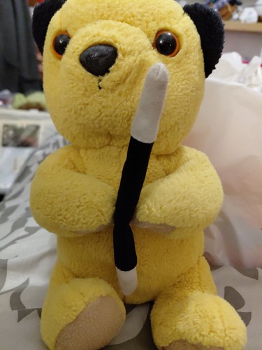 Vintage sooty bear - sooty, plush