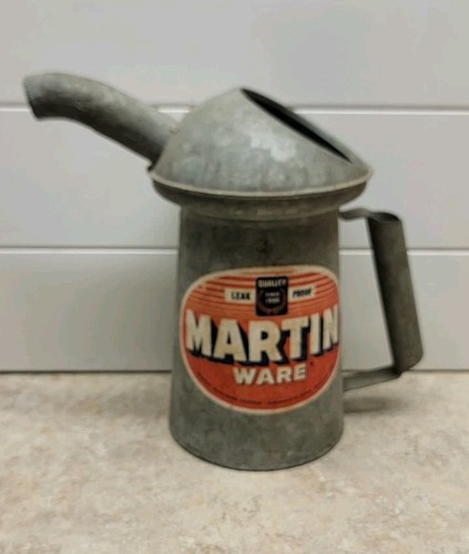 Martin ware gallon oil can - gallon,