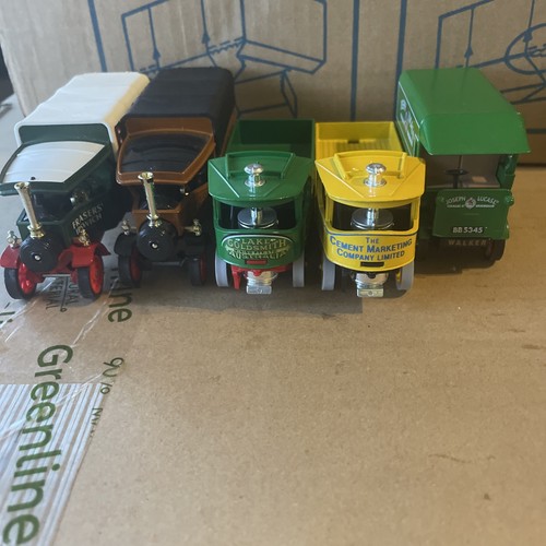 Five vintage matchbox toys - matchbox,