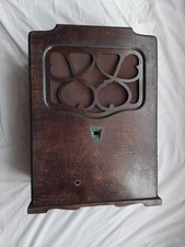 RARE, ART Nouveau, 1920s/1930s, Wooden Radio Case. Serial No. S 75606 