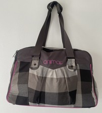 Animal  Holdall Luggage Travel Bag, Grey & Black 46 x30 x17 cms Ex condition 