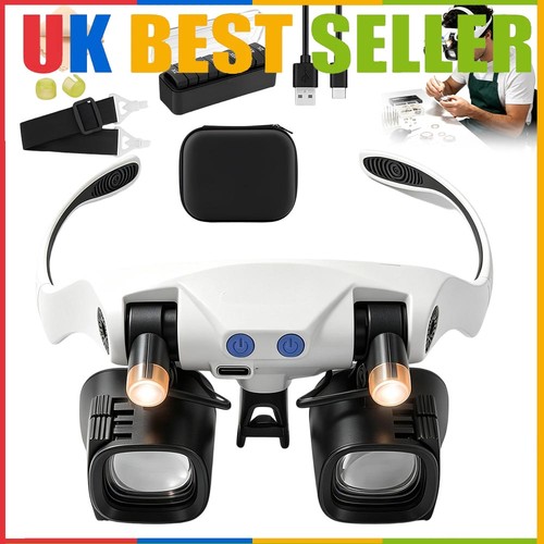 13x headband magnifier led - 13x,