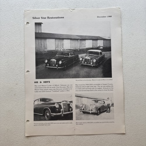 Silver star restorations - silver,