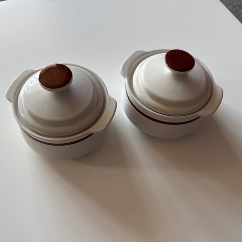 Cream stoneware soup - x,