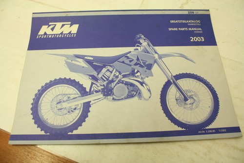 Ktm 2003 250 spare - 250, sx