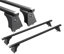 Roof Bars M112B 120cm (Pair Of) For Hyundai i40 Estate (11-18) Fits Glass Roof