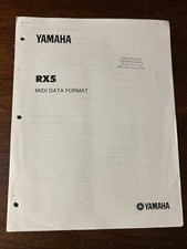 Yamaha RX5 MIDI Data Format