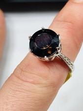 TJC silver,smoky quartz and