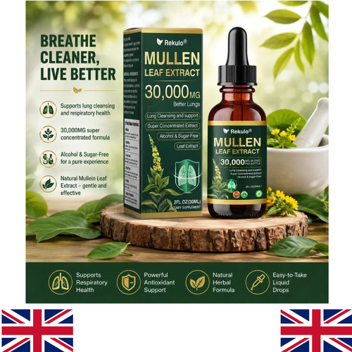 Mullein leaf extract drops for - extract,