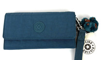 Kipling 'Rubi' Large Purse/Wallet /Wristlet - Legion Blue Tonal - New With Tags