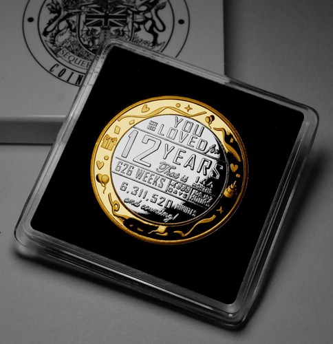 12th birthday dual metal - 12th,