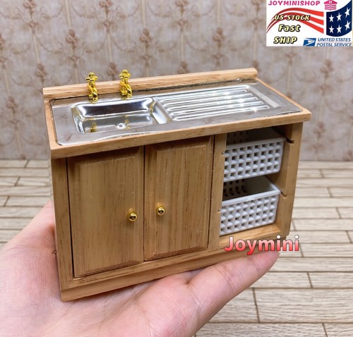 Dollhouse natural oak - 1/12,