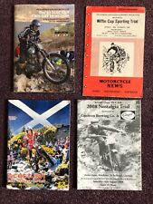 Motor cycle racing programmes