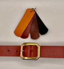 ..Men's and ladies custom bench made belt