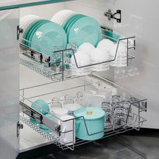 1/2/3X PULL OUT WIRE BASKETS