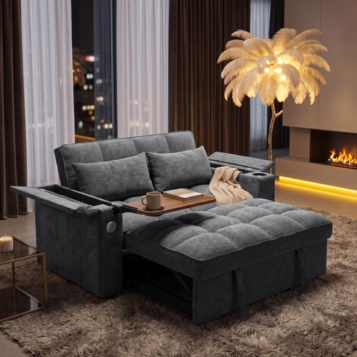 Seater pull out sofa - out,