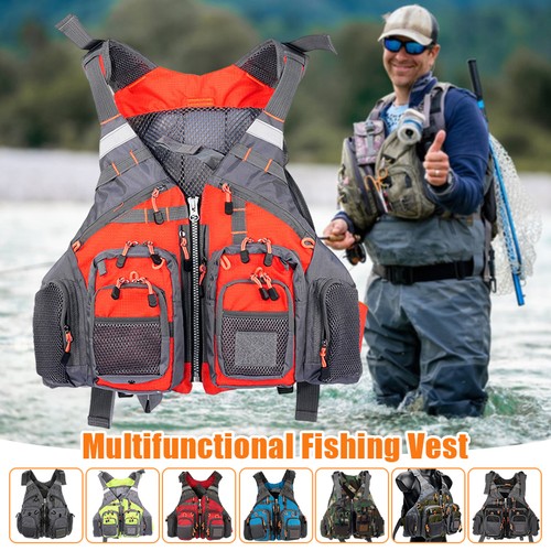 Men fishing life vest - fishing,