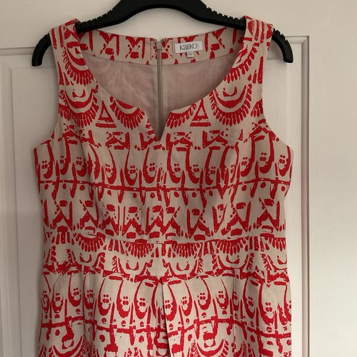 Kaliko linen summer dress - linen,