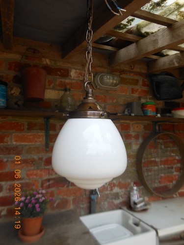 Vintage art deco opaline - art,