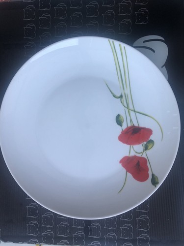 Dunelm mill poppy - mill, plate