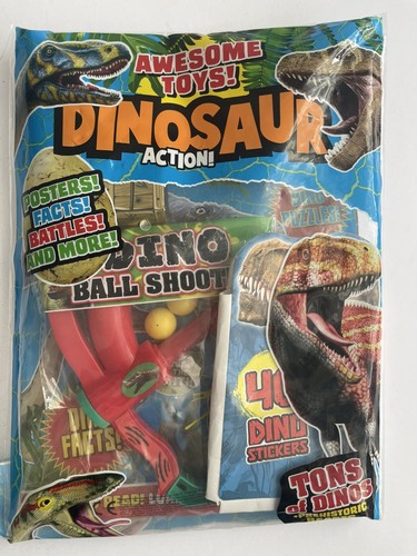 Dinosaur action magazine issue - action,