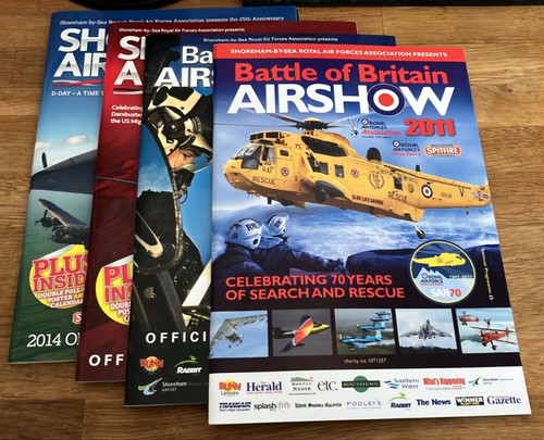 Shoreham air show programmes - shoreham,