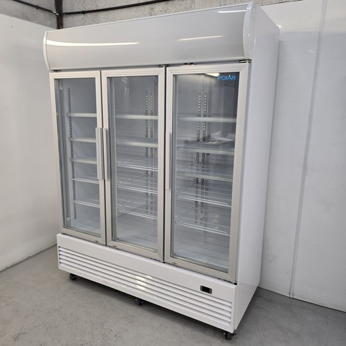 Display chiller triple door - display,