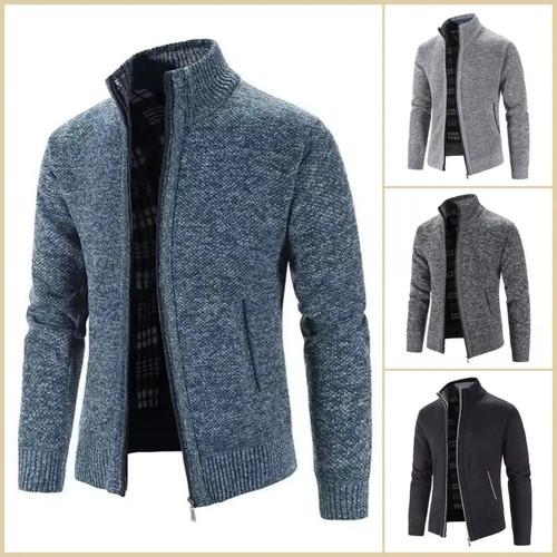 Mens fleece lined cable - fleece,