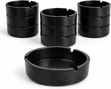 Utopia Black Melamine Ashtray