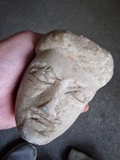 Roman .marble head of a seneter 1st century 