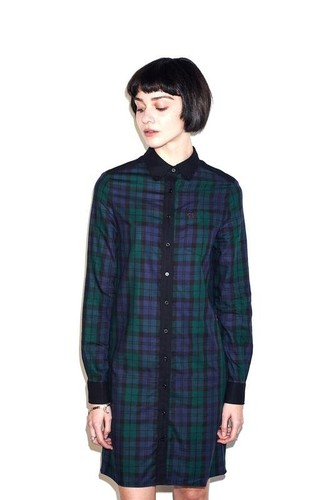 Women fred perry dress green - women,