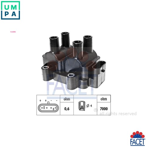 Ignition coil 6496 - ignition,
