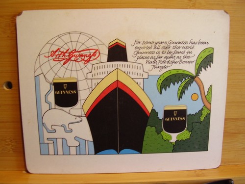 Vintage guinness dinner table - dinner,