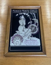 Vintage Alphonse Mucha Art Nouveau Picture Mirror