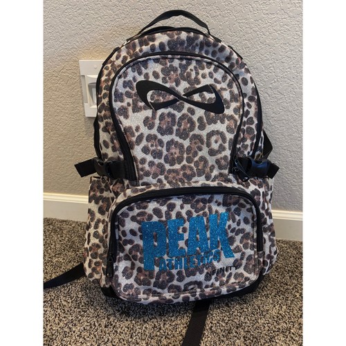 Nfinity cheetah print backpack - print,