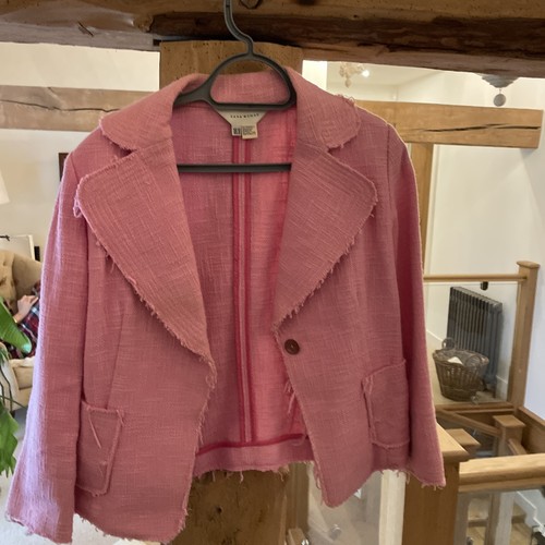 Zara women pink blazer - women's, size