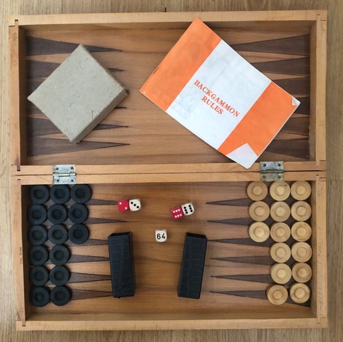 Large vintage wooden folding