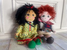 Rosie And Jim Plush Rag Dolls