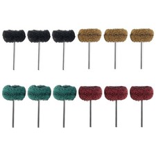 12 pcs Polishing Sanding Polish Wheel Buffer Abrasive Brush Head for 1125