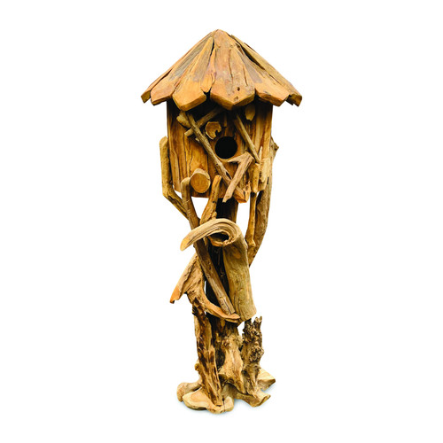 Java teak root - root, bird