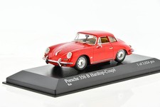 1961 Porsche 356 B Hardtop Coupe Red 1/43 MINICHAMPS 400064320