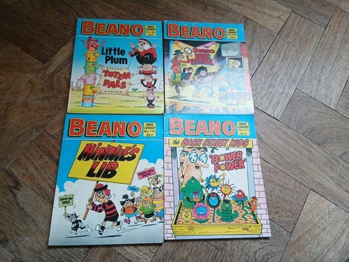 Beano comic library x4 - beano,