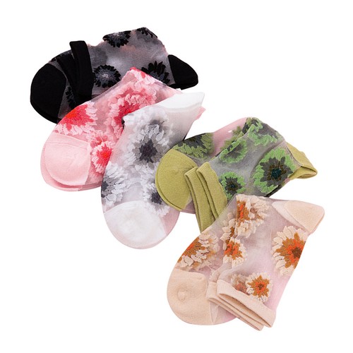 Pairs women sheer socks - 5,