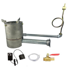 Old Motor Oil Stove Cooking