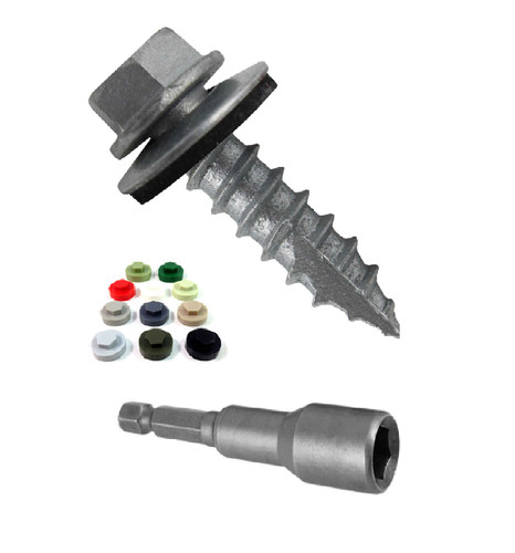 3mm roofing tek - (14g), screws