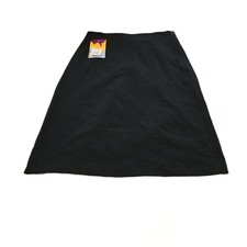 Girls Black School Skirt Size