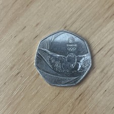 Rare Olympics Swimming 50p